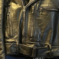 Replacement Jifix for Lewis Leathers BRONX JKT　革巻バックル typeⅡ