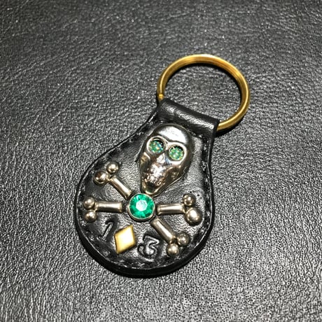 KEY RING / UK SKULL&CROSSBONE ④