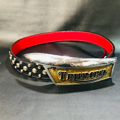 TRIUMPH FRAME BADGE BELT BUCKLE