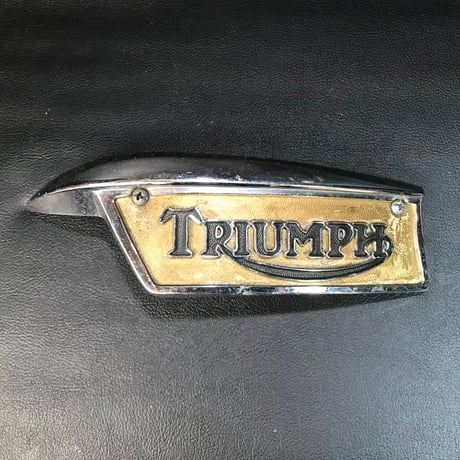 TRIUMPH FRAME BADGE BELT BUCKLE