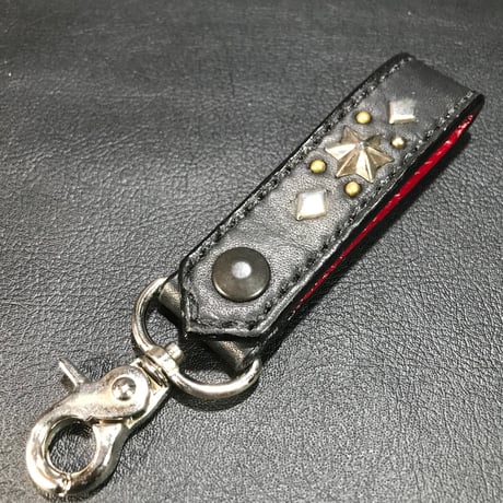 BELTLOOP KEY RING / hexagram