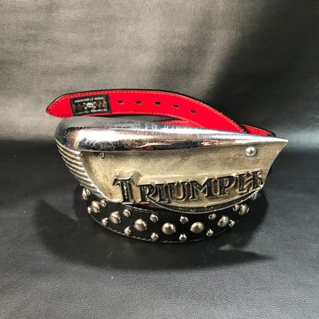 TRIUMPH EYEBROW BADGE BELT BUCKLE