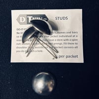 STUDS 22mm / dome / silver