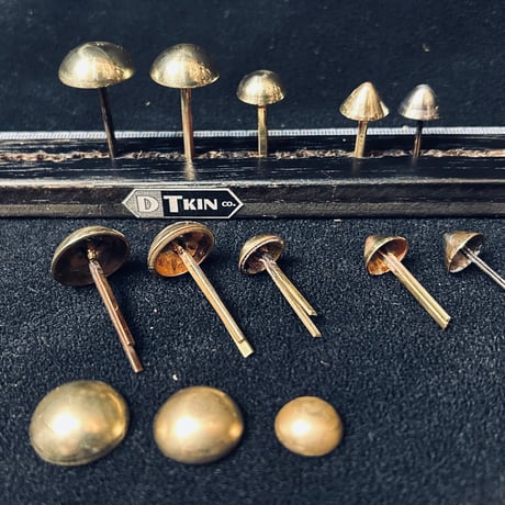 DOME STUDS /19mm high dome /BRASS