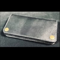 トラッカーウォレット　ブラック単色