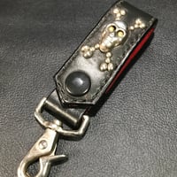 BELTLOOP KEY RING /CROSSBONE SKULL