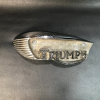 TRIUMPH EYEBROW BADGE BELT BUCKLE