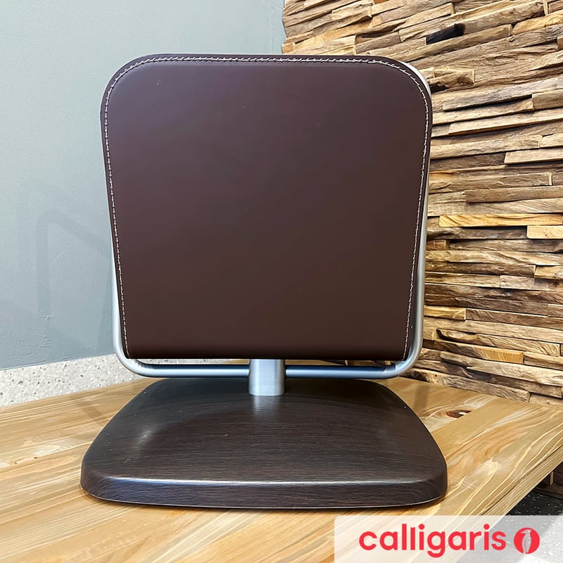 calligaris カリガリス 本革マガジンラック イタリア製 ブラウンレザー calligaris カリガリス 本革マガジンラック イタリア製 ブラウン