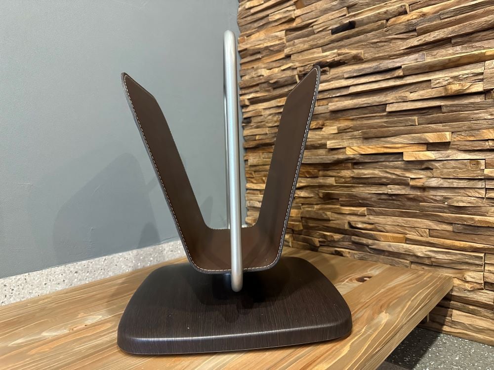 calligaris カリガリス 本革マガジンラック イタリア製 ブラウンレザー