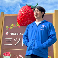 【在庫あり】三ツ間農園ブルーパーカー