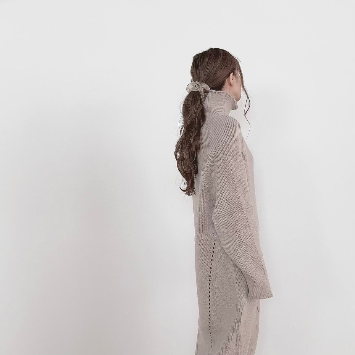 eimy istoire チドリハイネックワンピース （BEIGE） fit=scale-down,w=1200