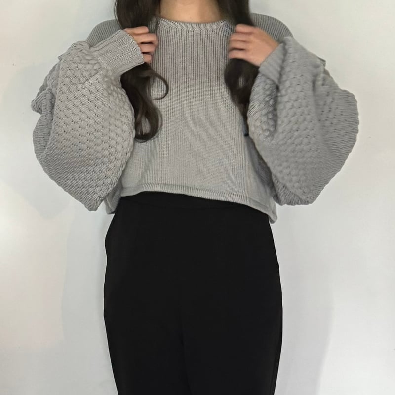 306 hysteric BEAR POP 総柄　ニット　ポップコーン 306 hysteric BEAR POP 総柄 ニット ポップコーン 【公式通販】