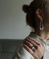CAVE / Earrings Silver