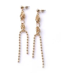 ASH / Earrings　Gold