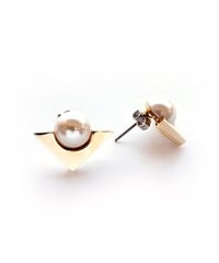 Triangle / Earrings Gold