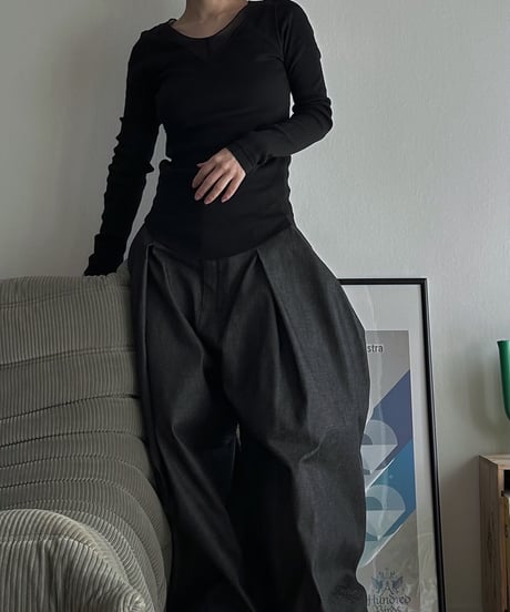 oto / 切替Rib Long T