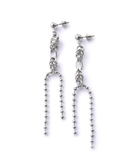 ASH / Earrings Silver