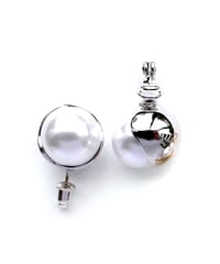 MOON / Earrings Silver