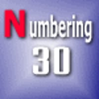 Numbering30【JG02-001】