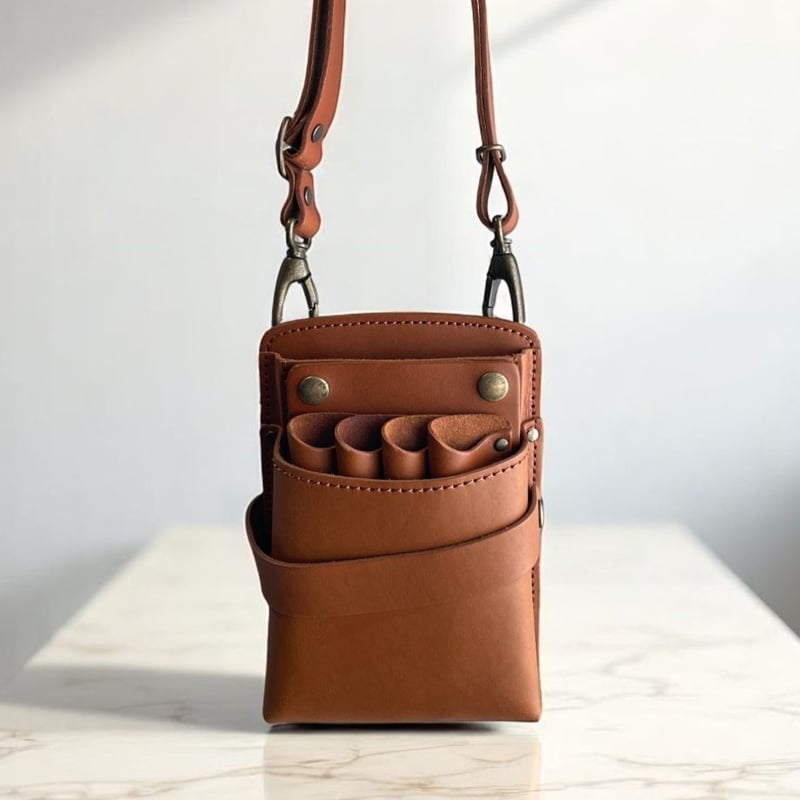 シザーケース｜美容師専門店｜本革｜人気ブランド｜4丁挿し｜全6