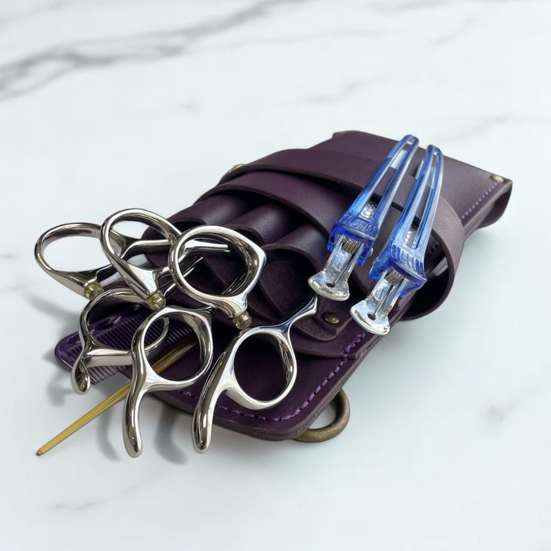 PSCシザーケース｜3丁挿し｜全6色｜PS-403-3 | シザーケース専門店