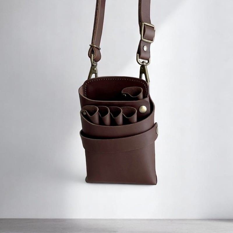 シザーケース｜美容師専門店｜本革｜人気ブランド｜5丁挿し｜全6色｜腰