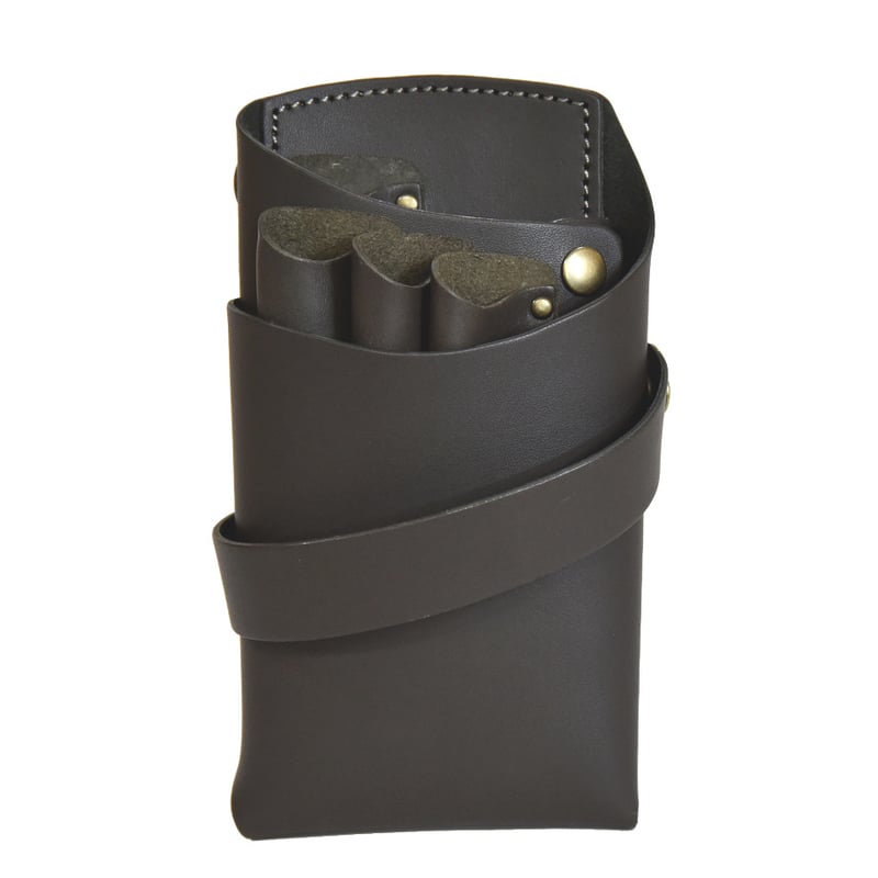 美容師 スタイリスト/シザーケース/本革(グレー) 美容師 スタイリスト/シザーケース/本革(グレー)