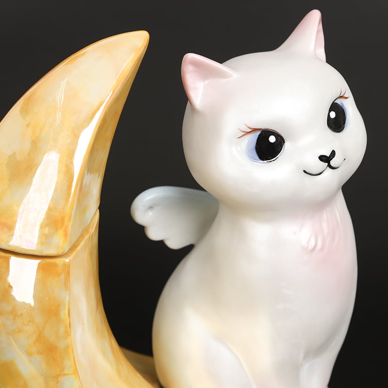 Twinkle Cats Decanter - moon | Twinkle Decanter