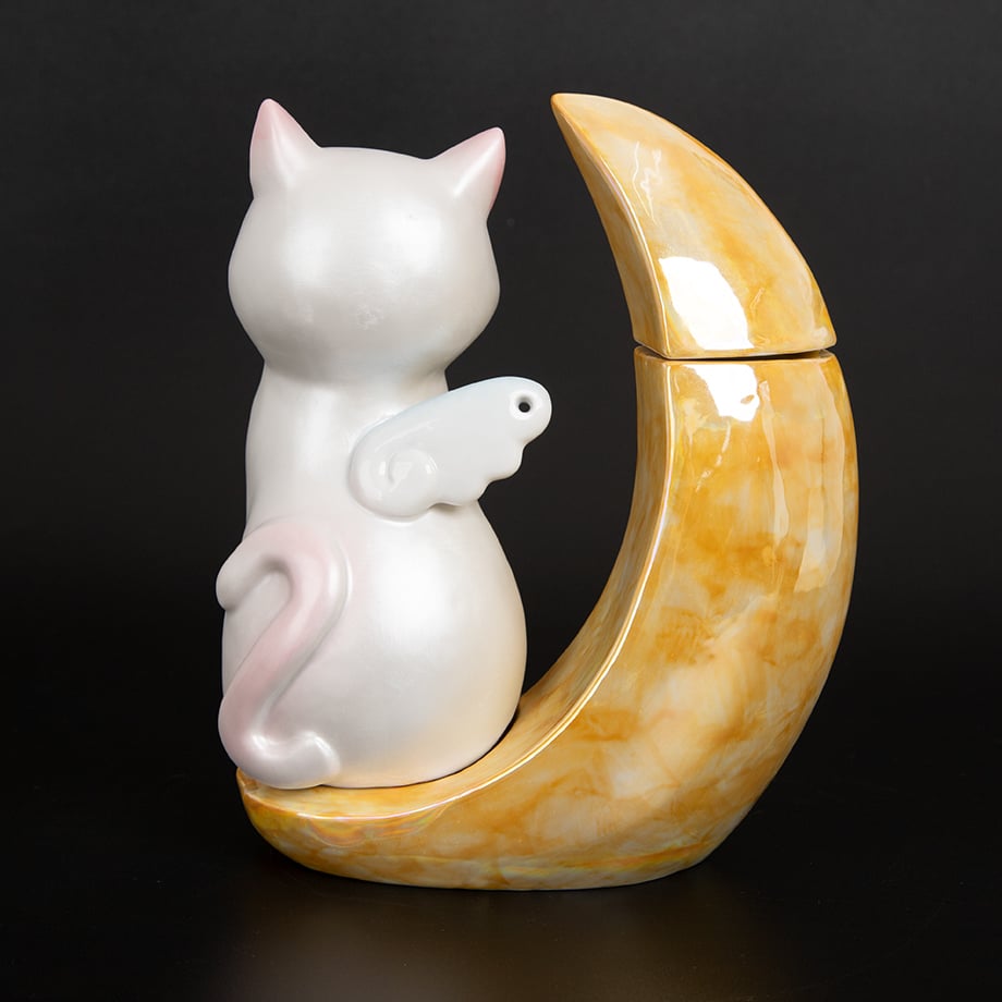 Twinkle Cats Decanter - moon | Twinkle Decanter