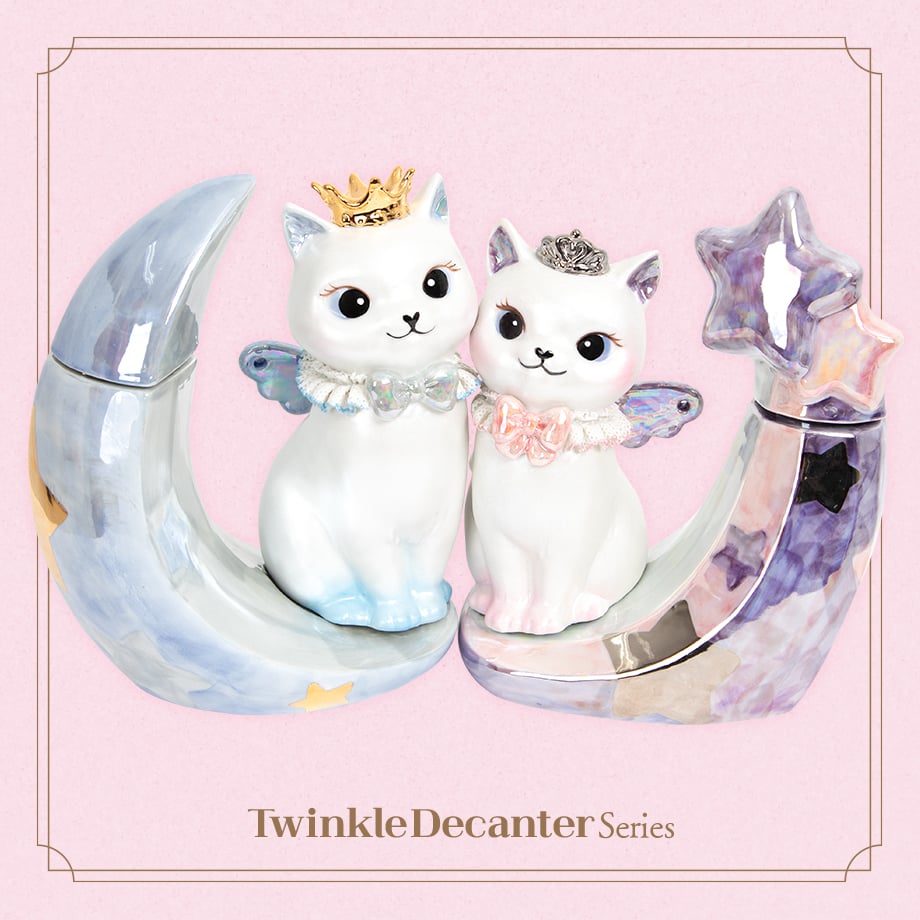 トゥインクルキャッツデキャンタ Twinkle Cats Decanter Special - Set | Twinkle D