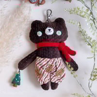 クリスマスのチャンクマさん 緑の目