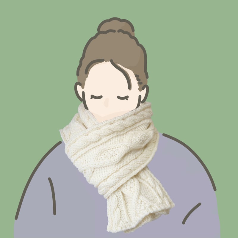 編み図】アラン模様のマフラー（全3ページPDF） | もちだあかり STORE