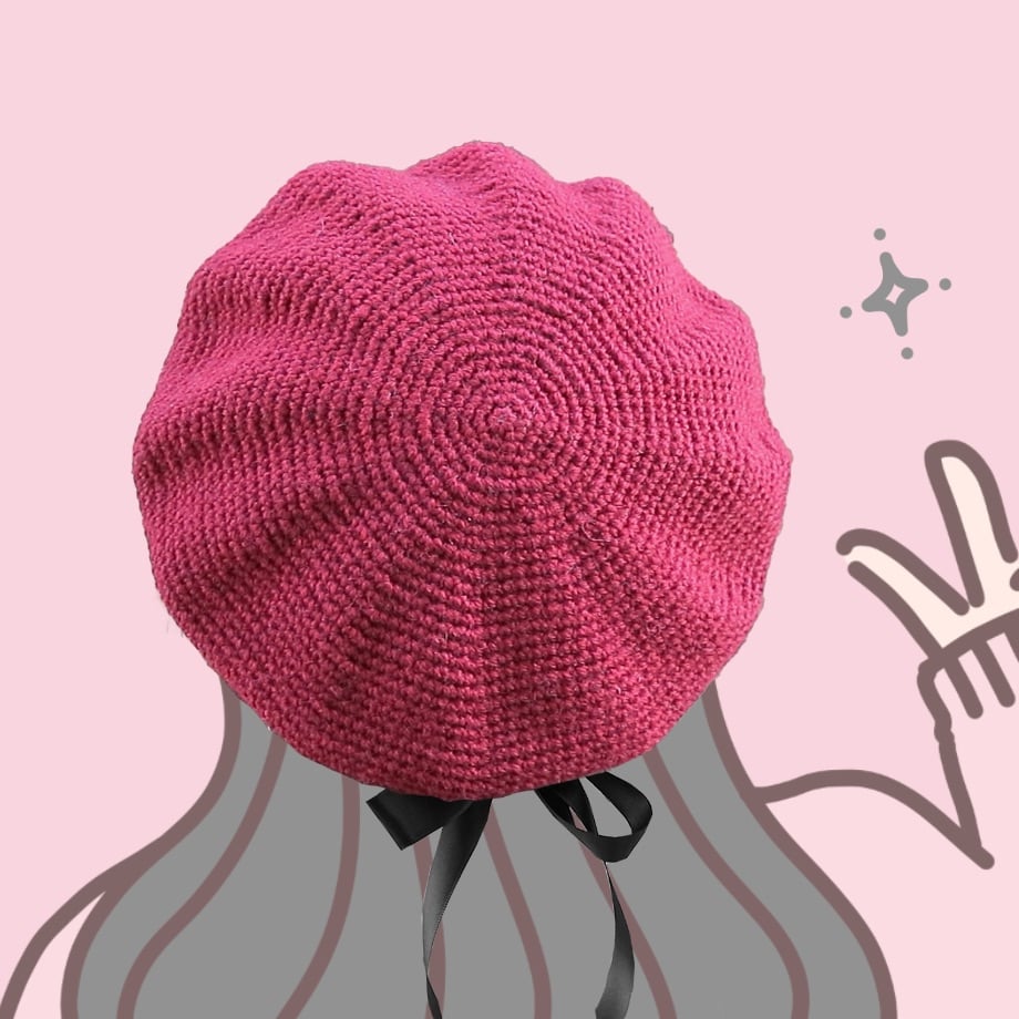 文章パターン】 ベレー帽（全4ページPDF） | もちだあかり STORE