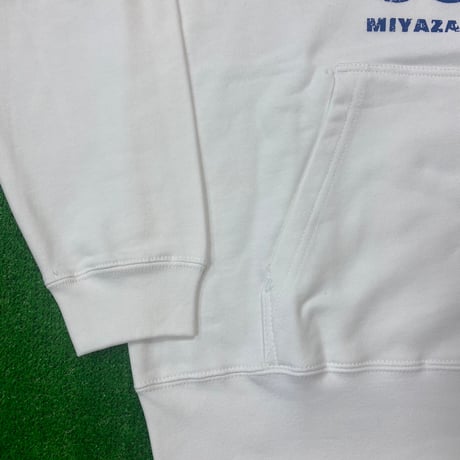 P'MAS GOLFパーカー(ホワイト)