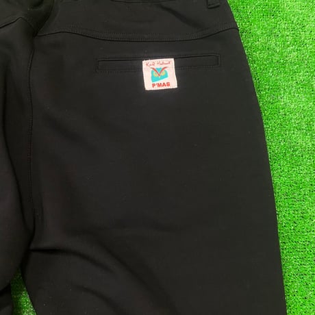 《P'MAS×Karl Helmut》パンツ(ブラック)