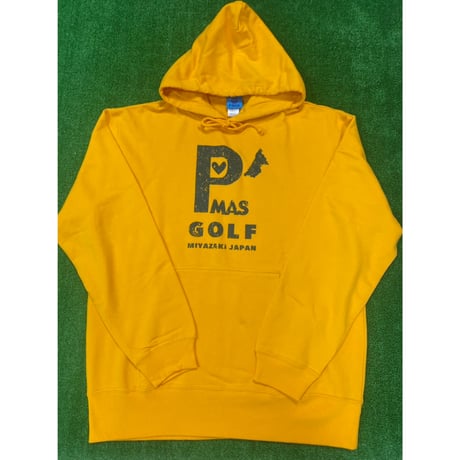 P'MAS GOLF パーカー(ゴールドイエロー)