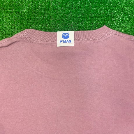 P'MASロゴ　ロンT(メルロー)