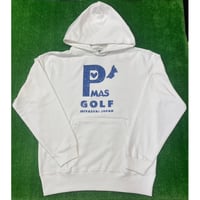 P'MAS GOLFパーカー(ホワイト)