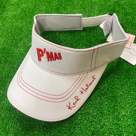 《P'MAS×Karl Helmut》サンバイザー