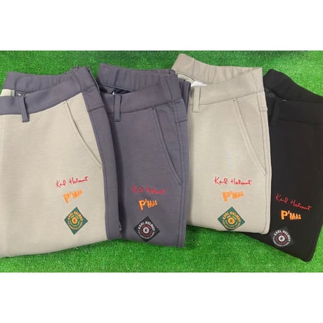 《P'MAS×Karl Helmut》パンツ(グレー)