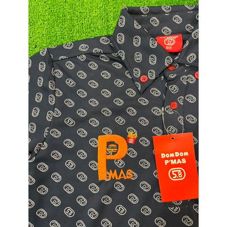 【レディース】ドムドム×P'MAS ポロシャツ