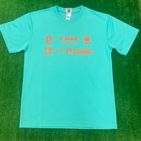 P'MASロゴ　ドライTシャツ(ミントグリーン)