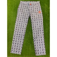日本製P柄パンツ(ブルー)