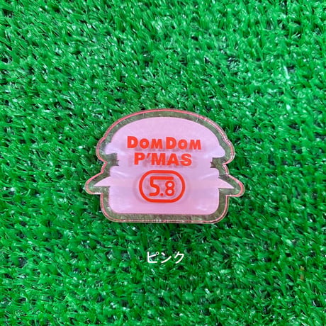 ドムドム×P'MAS GOLFコラボ　マーカー