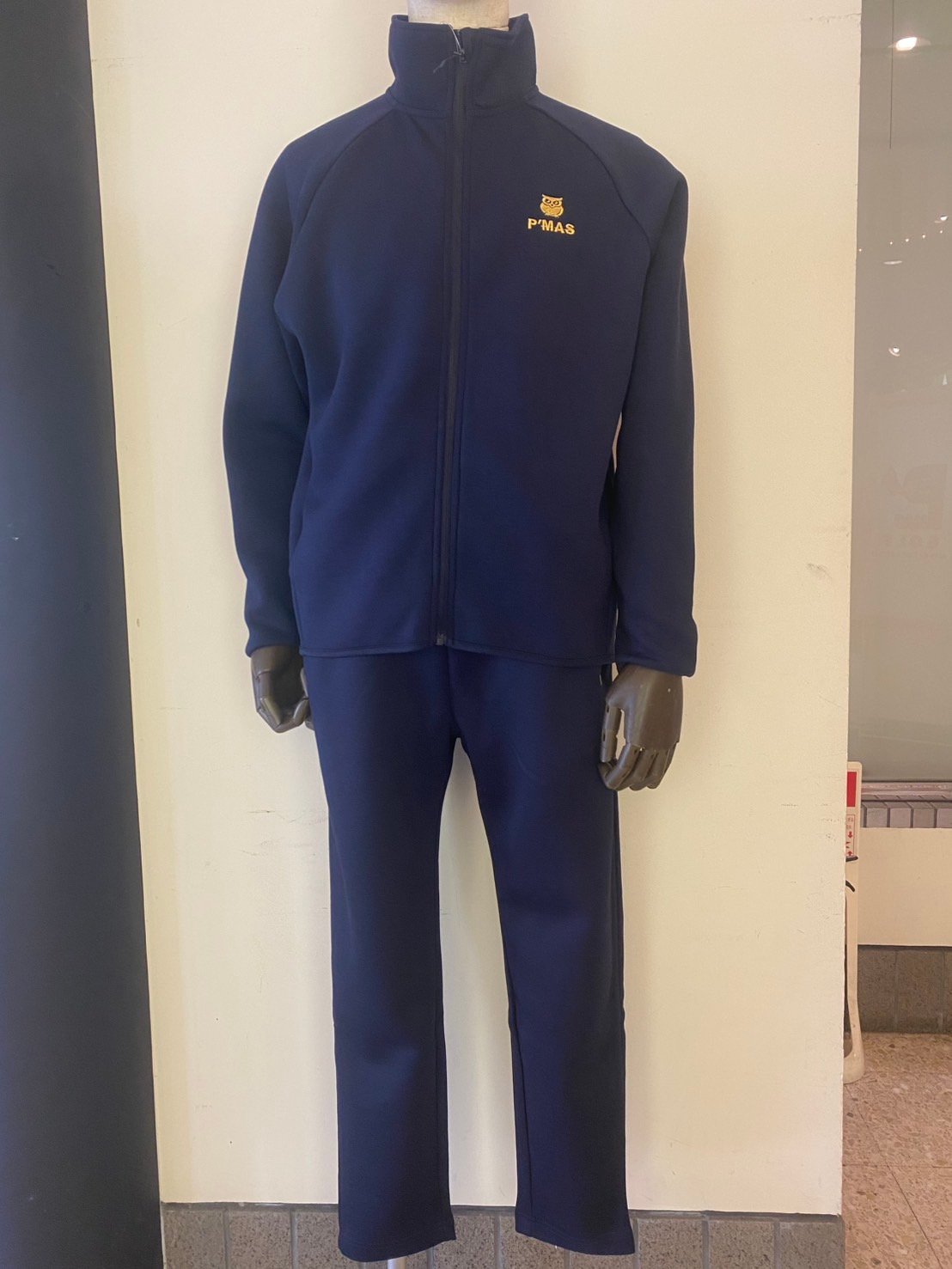 ダンボールニット セットアップ(ネイビー) | P'MAS GOLF