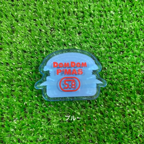 ドムドム×P'MAS GOLFコラボ　マーカー