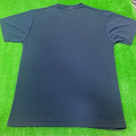 宮崎県ロゴ　ドライTシャツ(ネイビー)