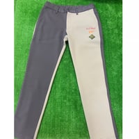 《P'MAS×Karl Helmut》パンツ(グレー×ハッカ)