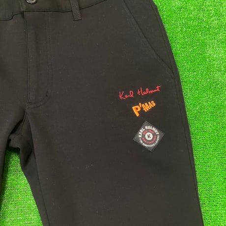 《P'MAS×Karl Helmut》パンツ(ブラック)