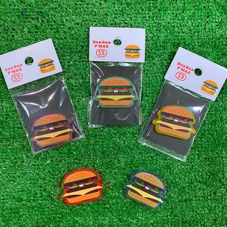 ドムドムバーガー　P 'mas ポロシャツ&バイザー　セット ドムドムバーガー P 'mas ポロシャツ&バイザー セット